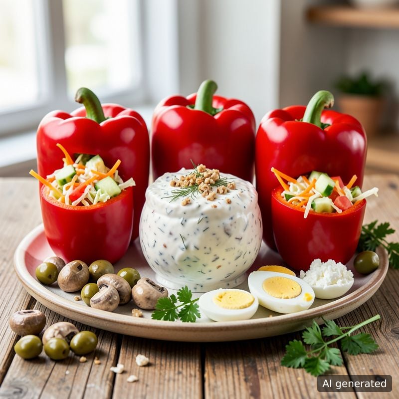 Фаршировани камби за ордьовър
