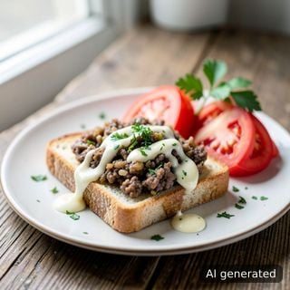 Канапе с телешко месо