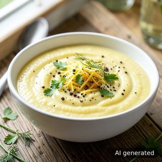 Супа-пюре от смесени зеленчуци