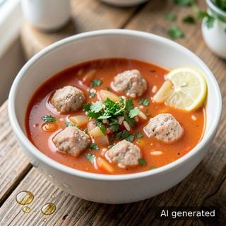 Специална супа топчета