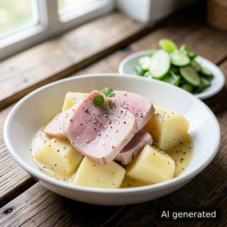 Език с картофи