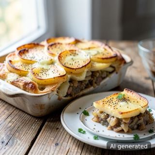Кисело зеле с картофи — на фурна