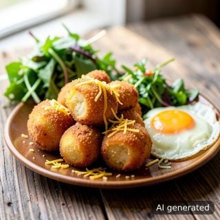 Пържени картофени топчета