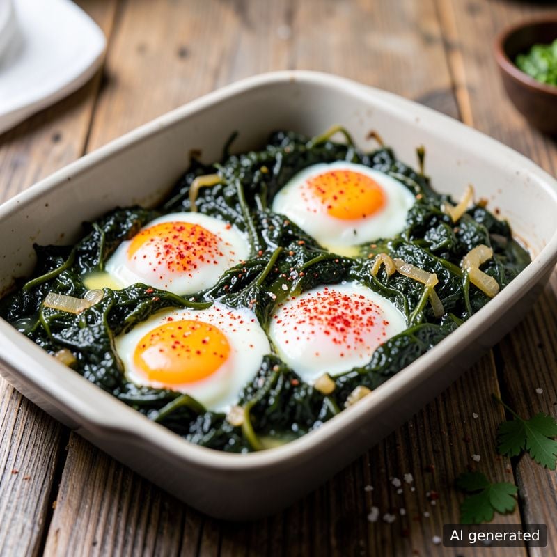 Киселец с яйца на очи—на фурна