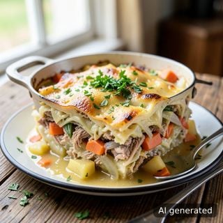 Патица със зеленчуци
