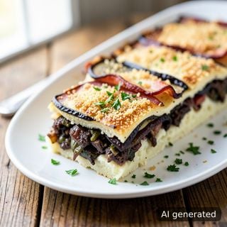 Мусака с различни зеленчуци (по гръцки)