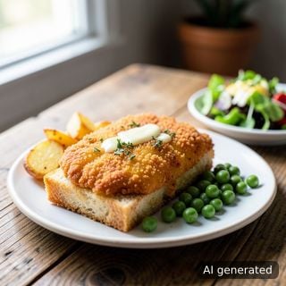 Киевски котлет от бяло птиче месо